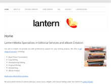 Tablet Screenshot of lanternmedia.net